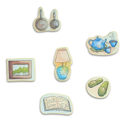 Tea Time & Evenings Sticker Bundle